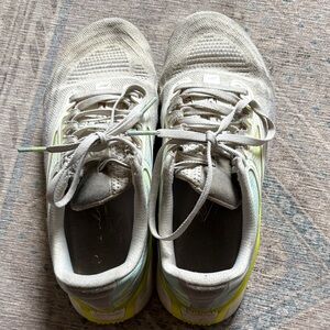 Reebok Gray and Yellow Sneakers